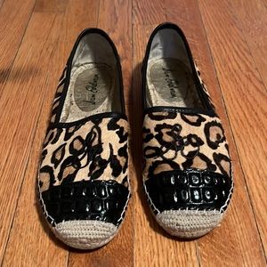 Sam Edelman leopard espadrilles size 8.5
